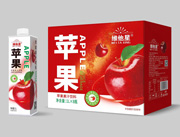 维他星苹果果汁饮料1L×8瓶